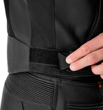 S1 D3O MESH LEATHER JACKET BLACK XS
