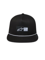 LABEL SNAPBACK HAT BLACK