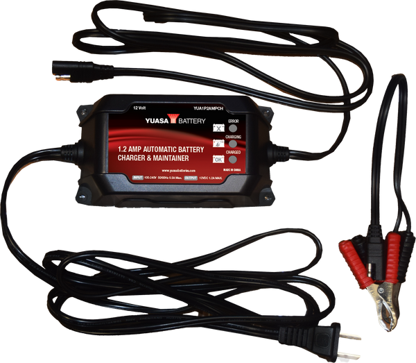 1.2 AMP CHARGER & MAINTAINER (12V) | YUA1P2AMPCH