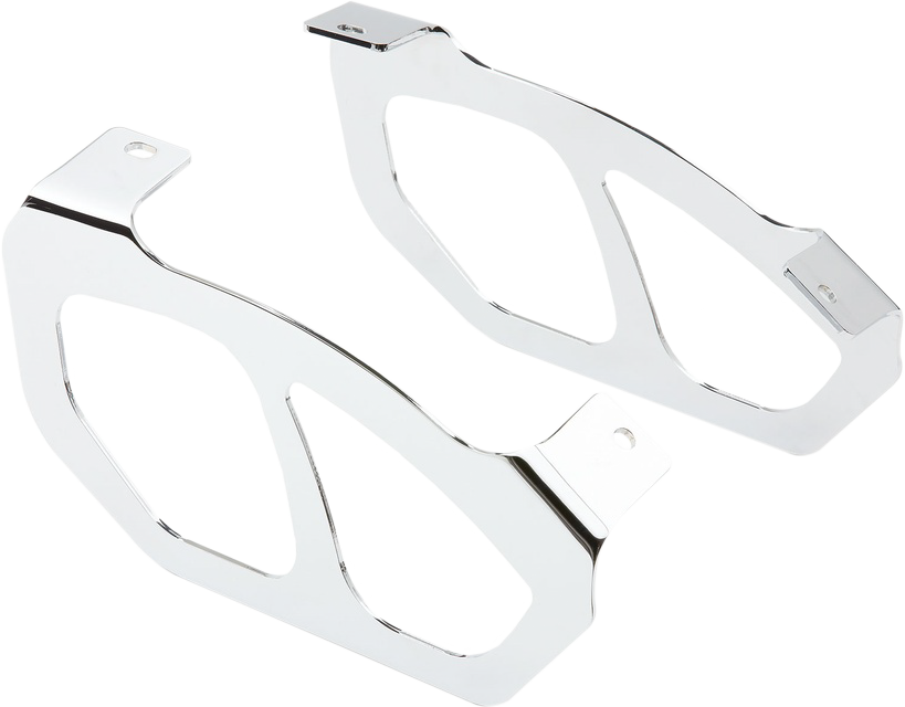 SADDLEBAG LID GUARDS CHROME KAW NOMAD/VOYAGER 1700 | 02-6943