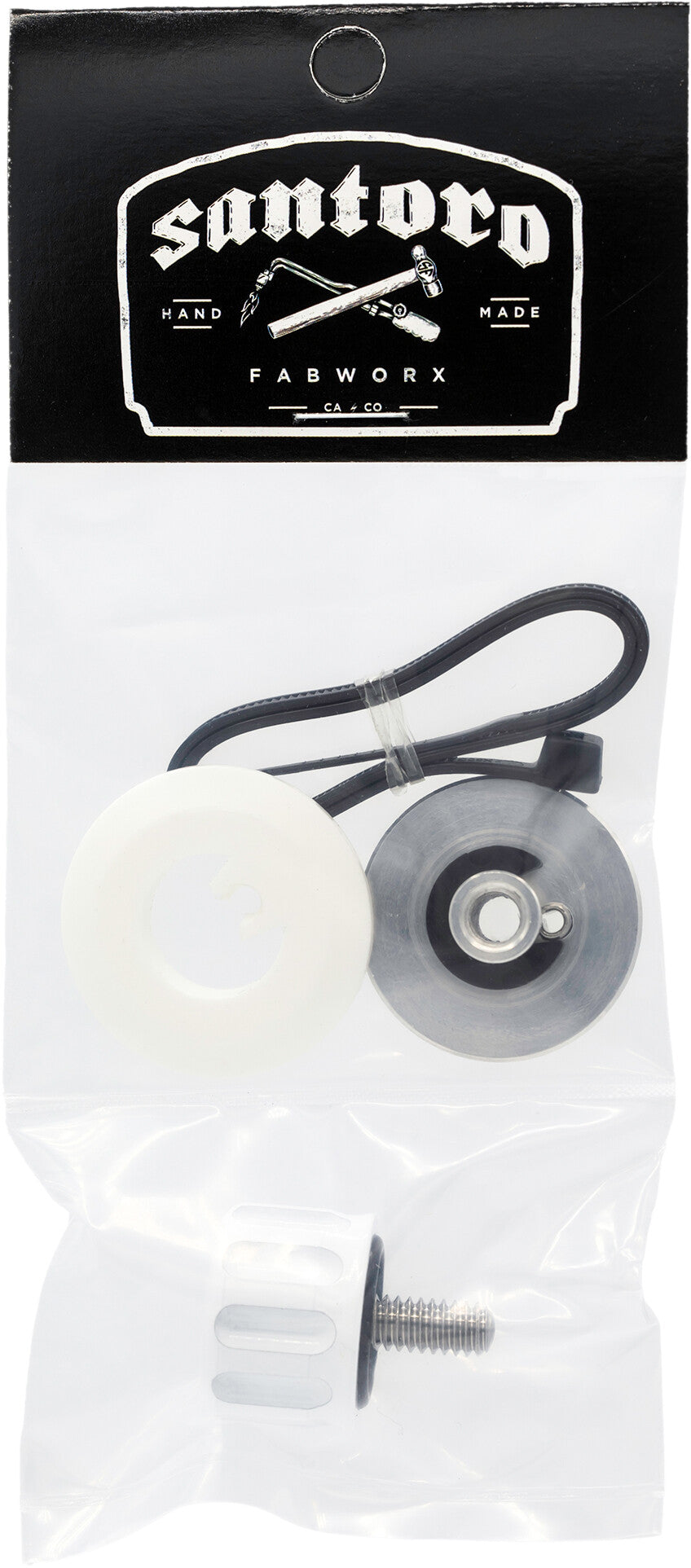 SEAT SCREW WHITE