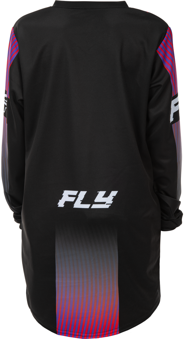 F-16 JERSEY BLACK/RED/PURPLE