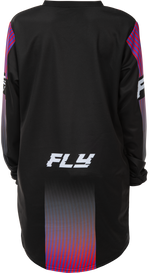 YOUTH F-16 JERSEY BLACK/RED/PURPLE YXL