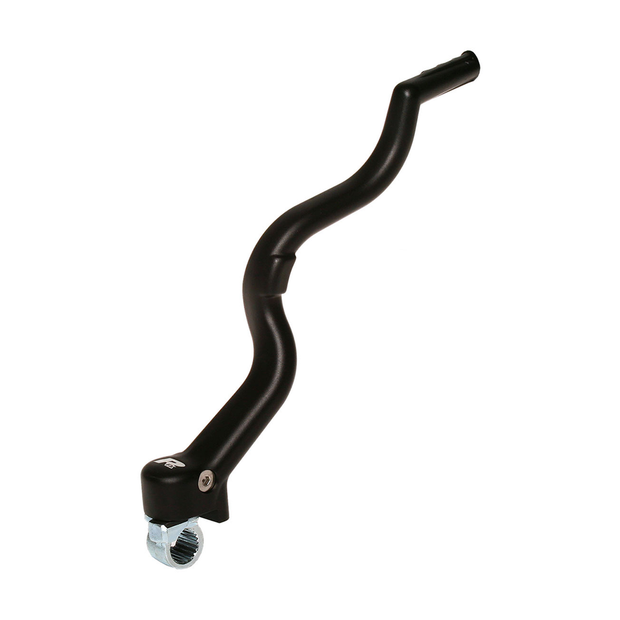 KICK STARTER HARD ANODIZED BLACK KAW | FXKS 20200 99H3