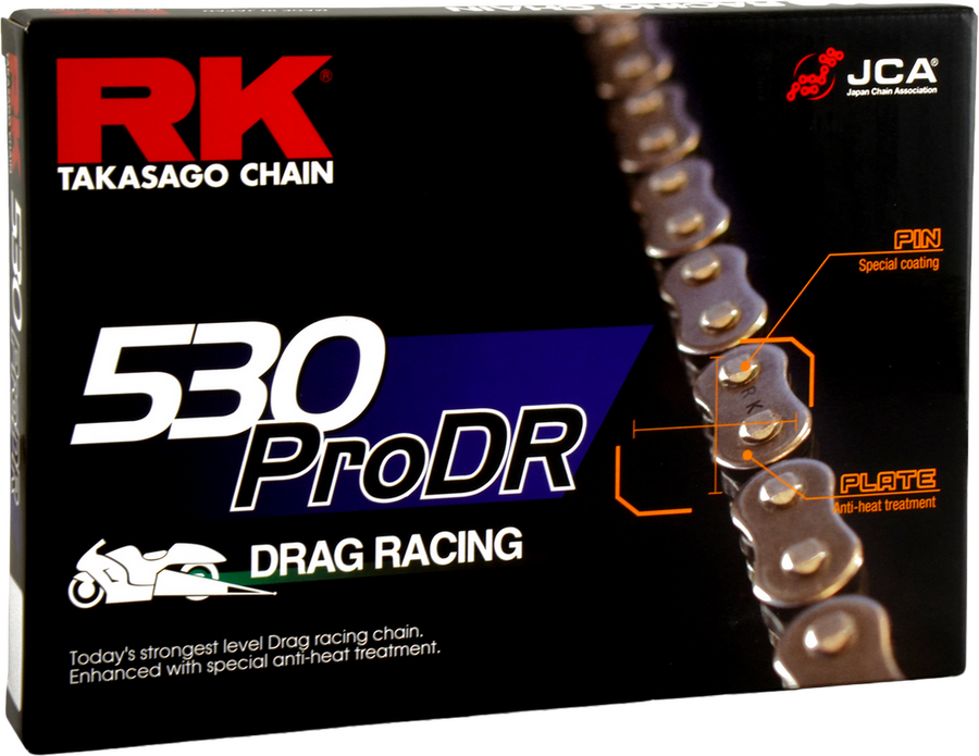 530 PRO DRAG RACING CHAIN 100' ROLL