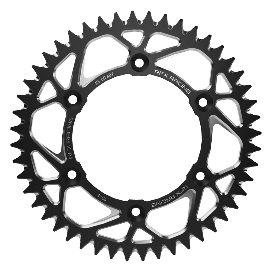 ALUMINUM REAR SPROCKET 48T BLACK HON | FXRS 10-48 99BK