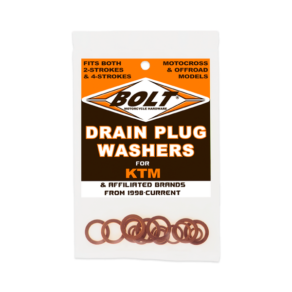 DRAIN PLUG WASHERS 2/4 STROKE MODELS KTM | DPW.KTM