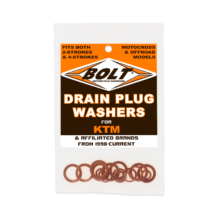 DRAIN PLUG WASHERS 2/4 STROKE MODELS KTM | DPW.KTM