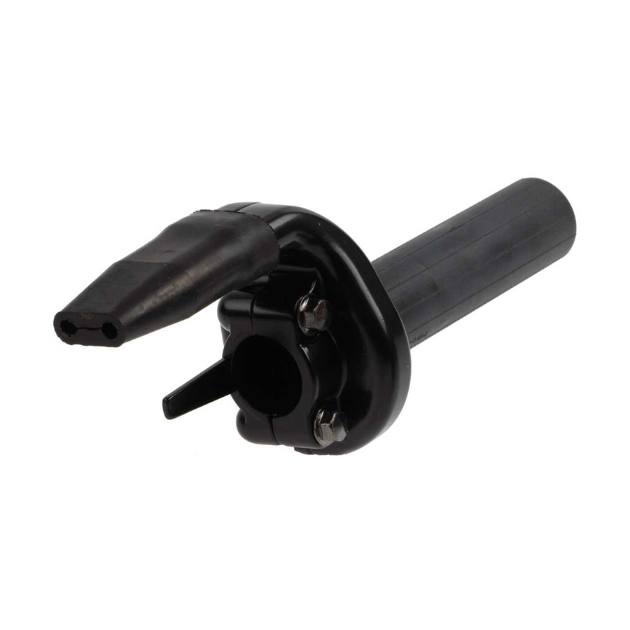 THROTTLE ASSEMBLY BLACK OEM REP KTM/HUSQ/GAS | FXTA 50400 55BK