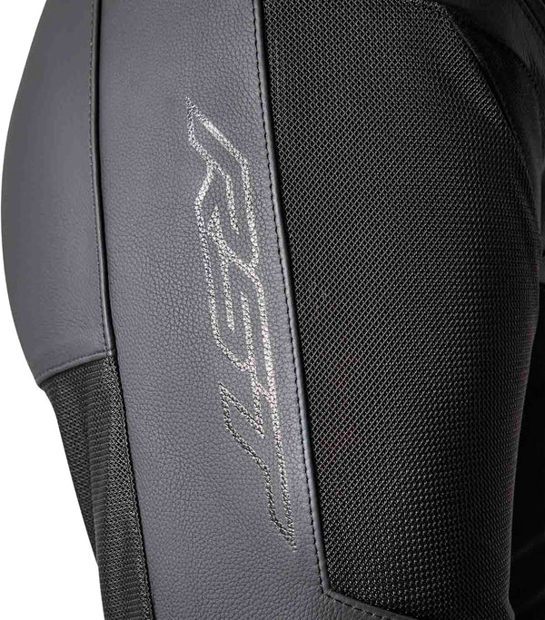 S1 D3O MESH LEATHER PANTS BLACK