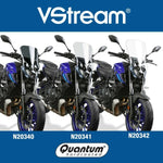 VSTREAM WINDSCREEN SHORT DARK TINT YAM