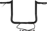 14" MONKEY BAGGER BAR PREWIRED SATIN BLACK `14-23 FLH/FLT | MBBPW-14 B