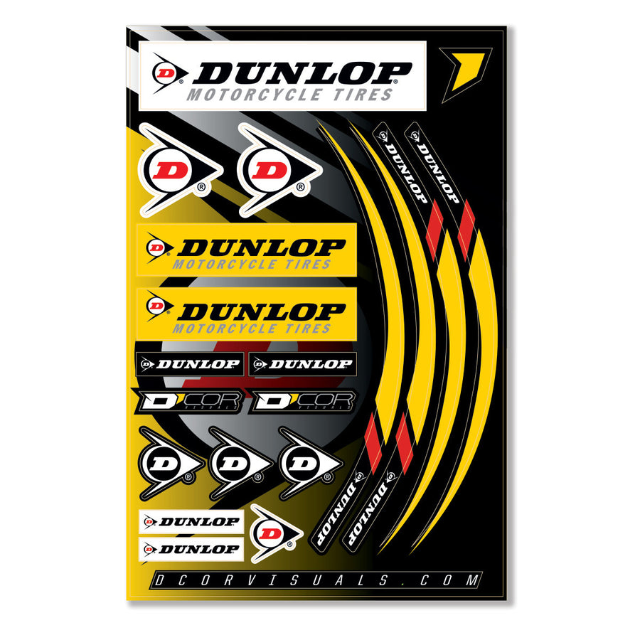 DECAL SHEET 12 MIL DUNLOP DECAL SHEET 12 MIL DUNLOP | 40-90-117