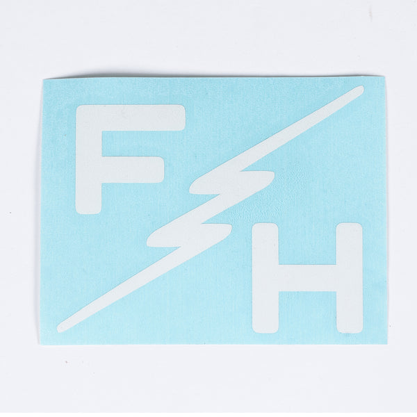 FH ICON DIECUT STICKER WHITE