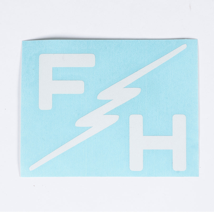 FH ICON DIECUT STICKER WHITE