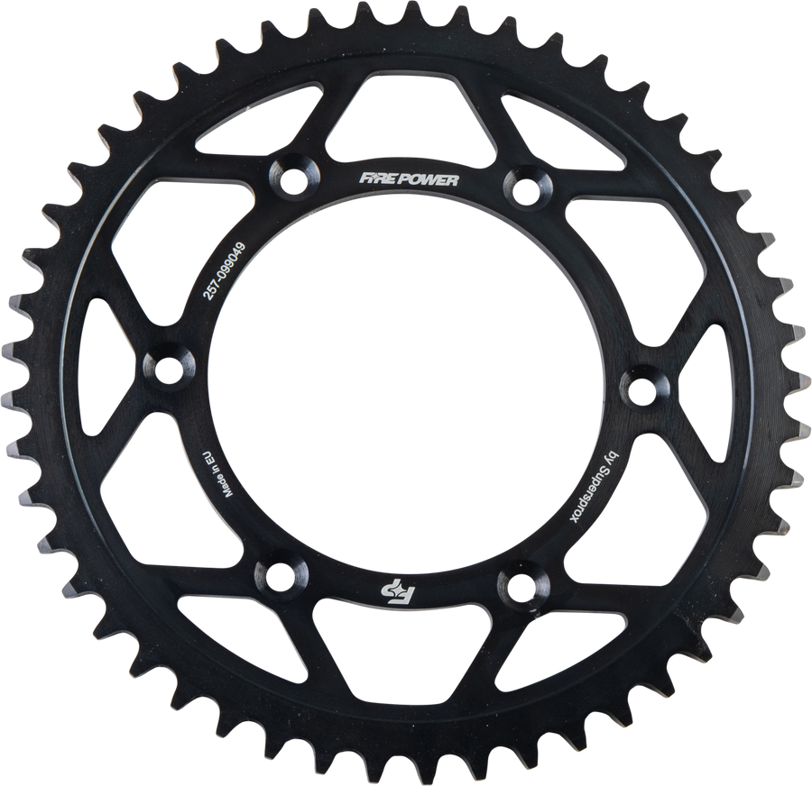 REAR SPROCKET STEEL 49T BLK