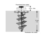 15MM SHOULDER SCREW STUDS QTY 200 | SS-15200