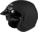 GM-32 OPEN-FACE HELMET MATTE BLACK LG