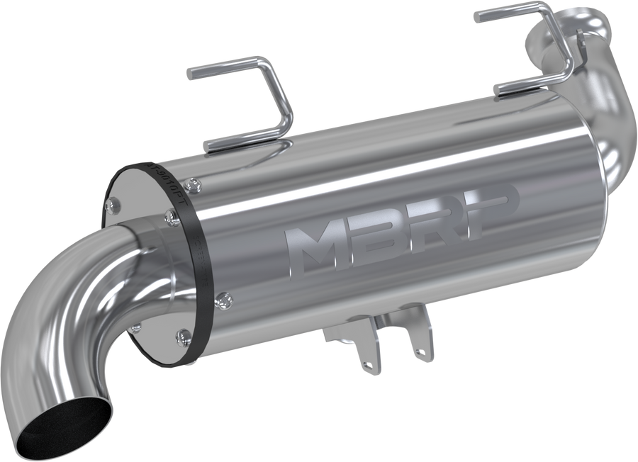 SINGLE SLIP-ON SYSTEM W/ 5" PERFORMANCE MUFFLER CHROME