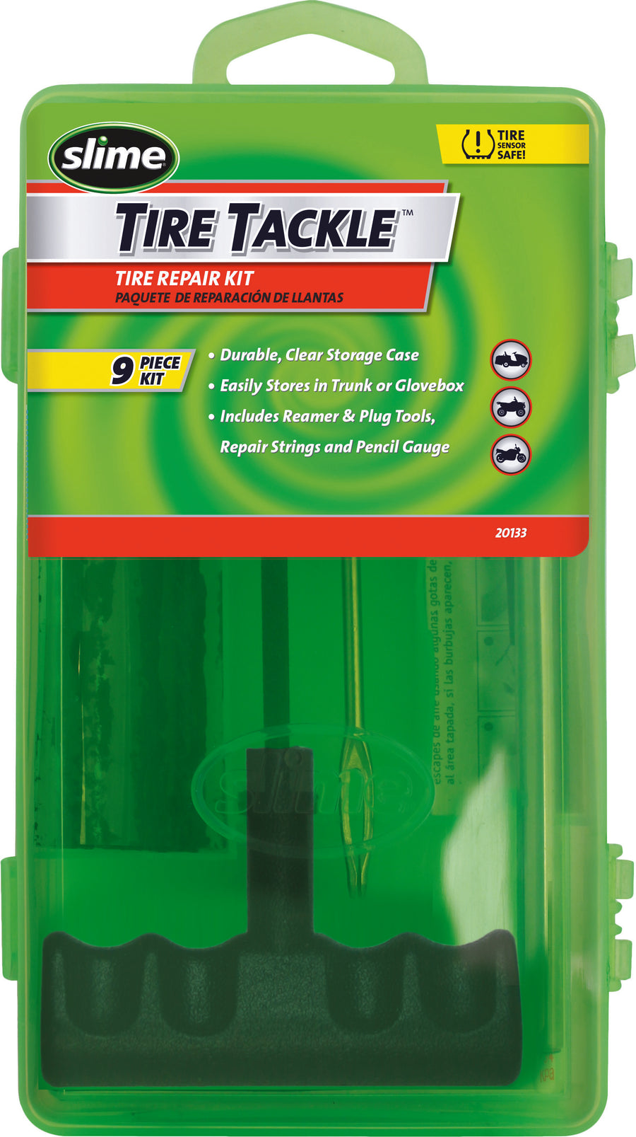 9/PC TIRE TACKLE T-HANDLE W/BOX | 20133