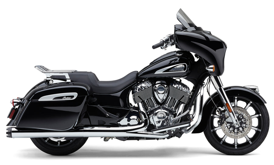 4" NH DUAL CUT SLIP-ONS CHROME INDIAN GEN-1 BAG