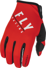 WINDPROOF GLOVES BLACK/RED SZ 08