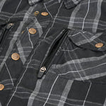 EL CAMINO FLANNEL BK/GY