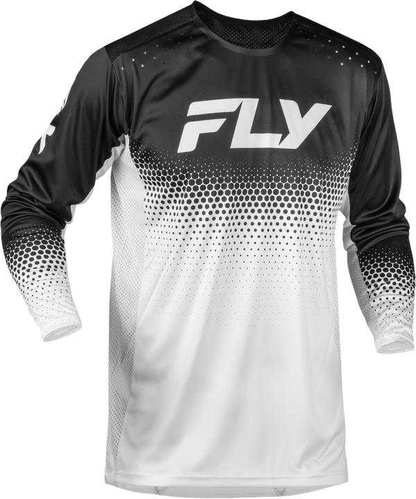 RAYCE SONAR BICYCLE JERSEY WHITE/BLACK