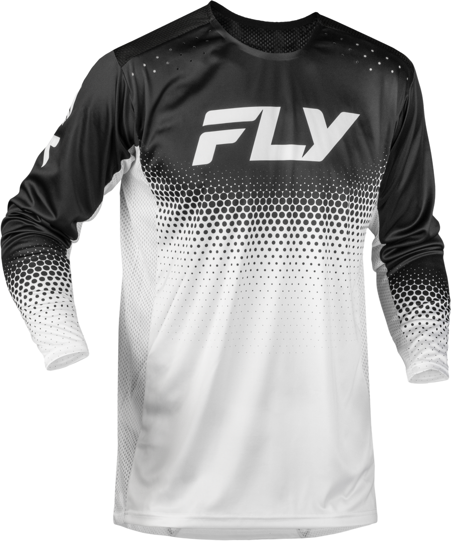 RAYCE SONAR BICYCLE JERSEY WHITE/BLACK