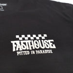 PITTED SS TEE BLACK NEON