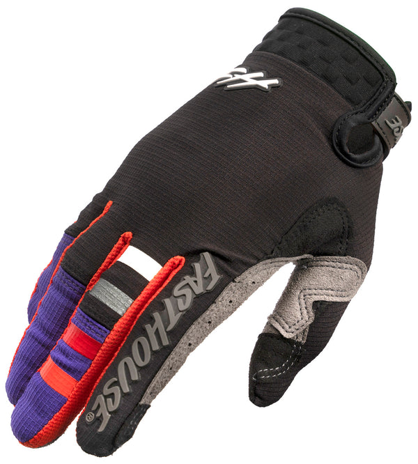 ELROD EVOKE GLOVE BLK/PUR