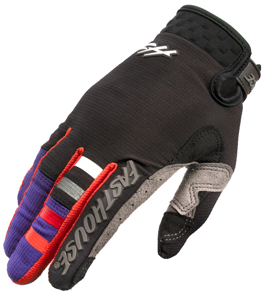 ELROD EVOKE GLOVE BLK/PUR