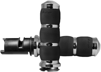 AIR CUSHION CHROME TWIST GRIP | AIR-91-F24