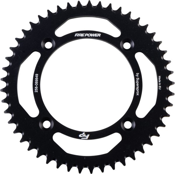 REAR SPROCKET ALUMINUM 49T BLK | FPA-898-49-BLK