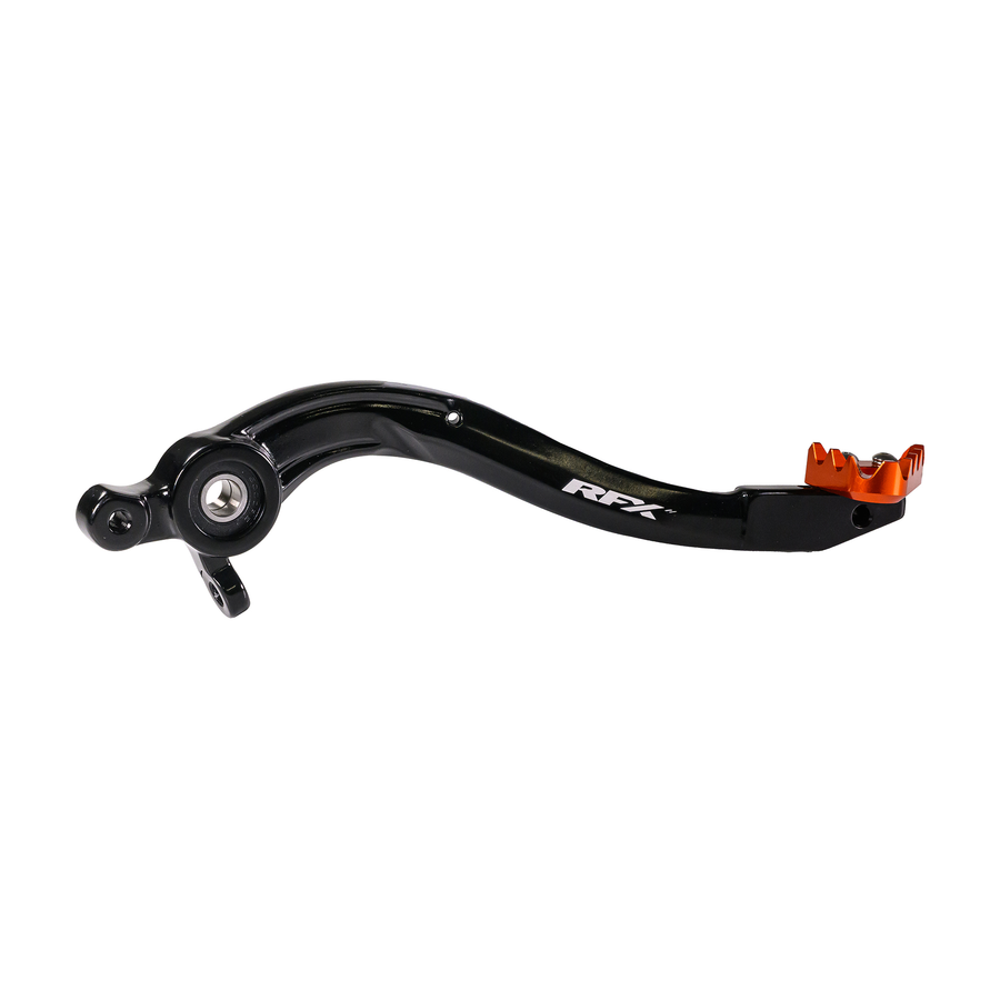 REAR BRAKE PEDAL ORANGE SOLID-TIP KTM | FXRB 50601 99OR