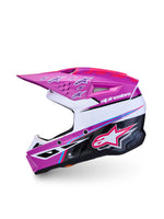 S-M3 FALCON YTH HLMT ECE06/DOT PRPL/WHT/BLK/PINK FL GL YL