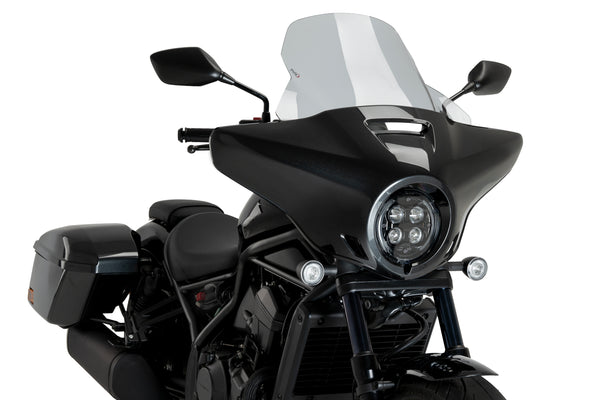 WINDSCREEN TOURING HIGH-ROAD SMOKE HON