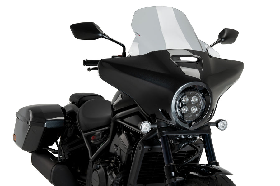WINDSCREEN TOURING HIGH-ROAD SMOKE HON