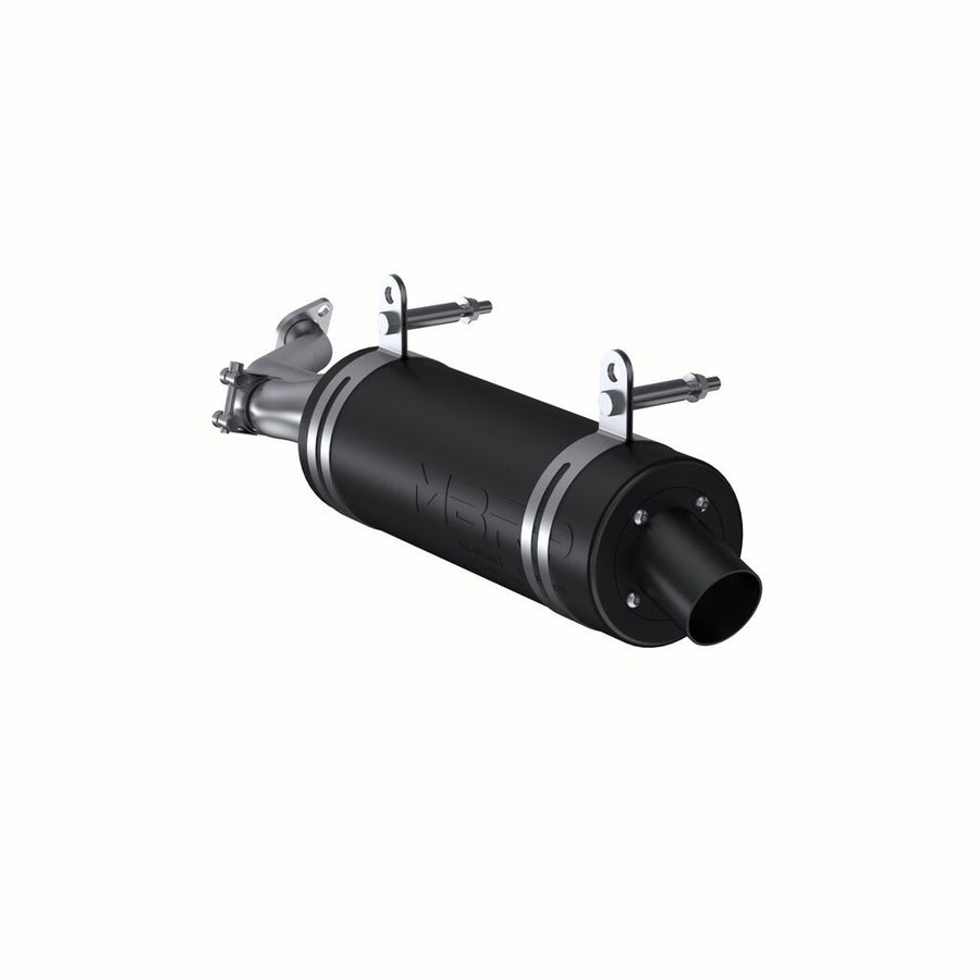 SINGLE SLIP-ON SYSTEM W/ 4.25" PERFORMANCE MUFFLER BLK