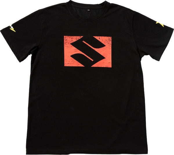 SUZUKI BOLD TSHIRT BLACK MD | 80-121-2