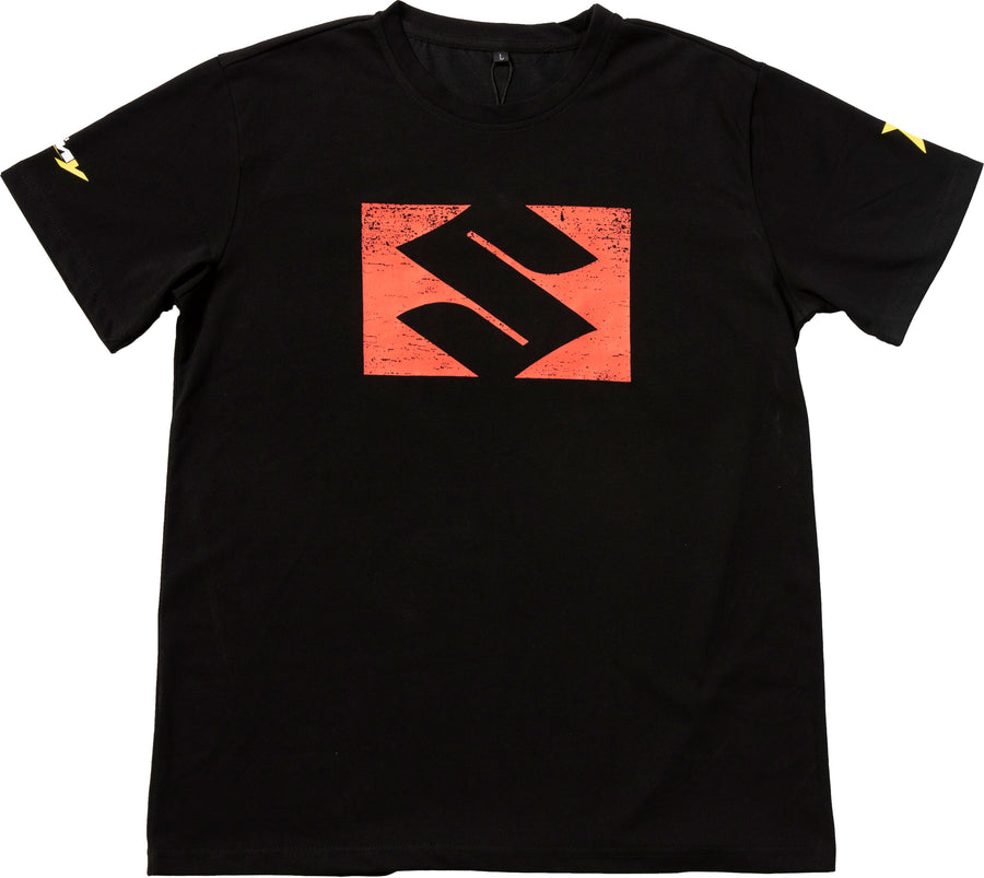 SUZUKI BOLD TSHIRT BLACK MD | 80-121-2