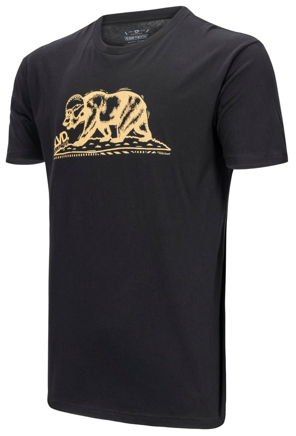 CALI BEAR SS TEE BLACK