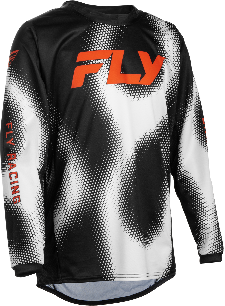 KINETIC TORCH JERSEY BLACK/WHITE/ORANGE