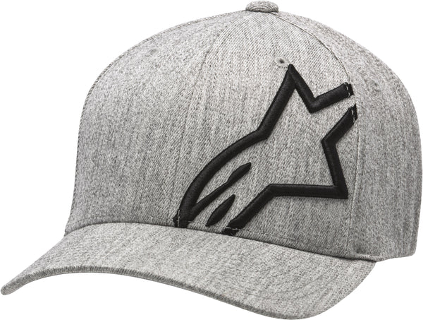 CORP SHIFT 2 CURVED HAT GREY HEATHER/BLACK SM/MD | 1032-81008-1126-S/M