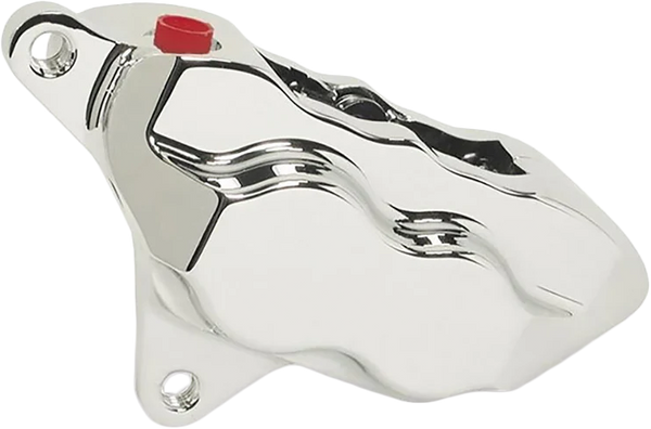 4 PISTON FRONT CALIPER L/H CHROME 84-99 W/ 11.5" ROTOR