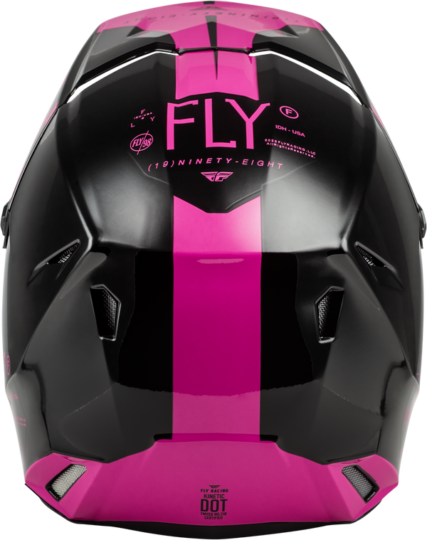 KINETIC LITE RIVAL HELMET GLOSS BLACK/PINK