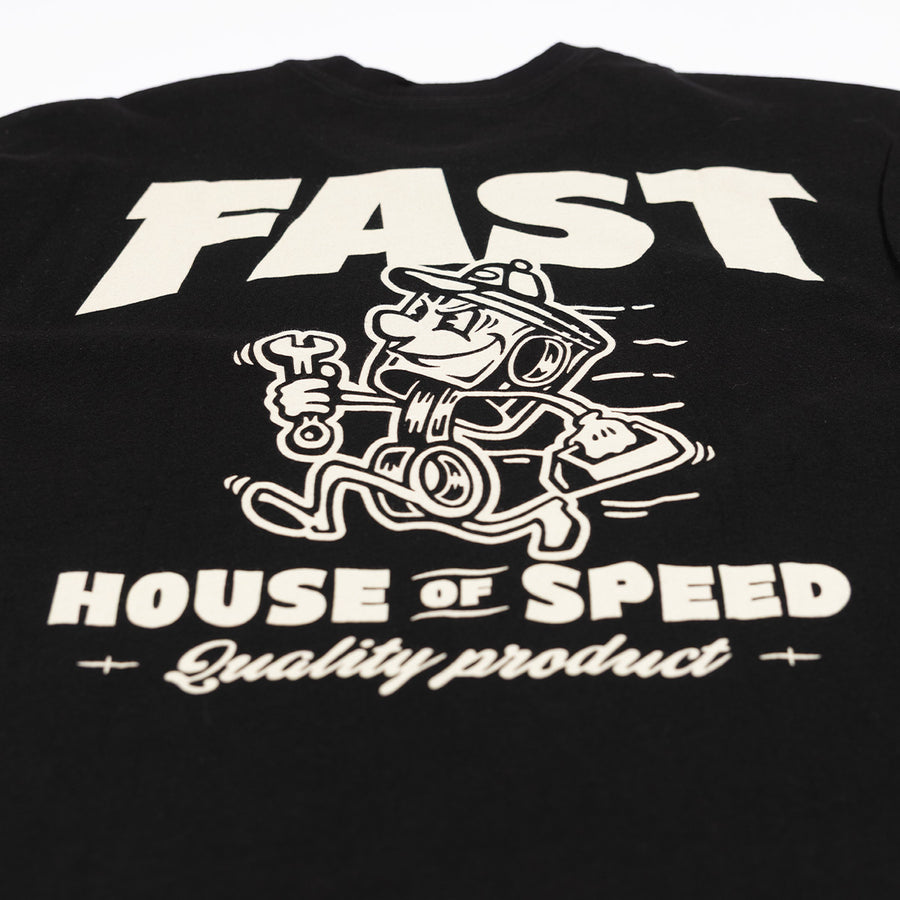 RUNNER TEE BLACK 3X