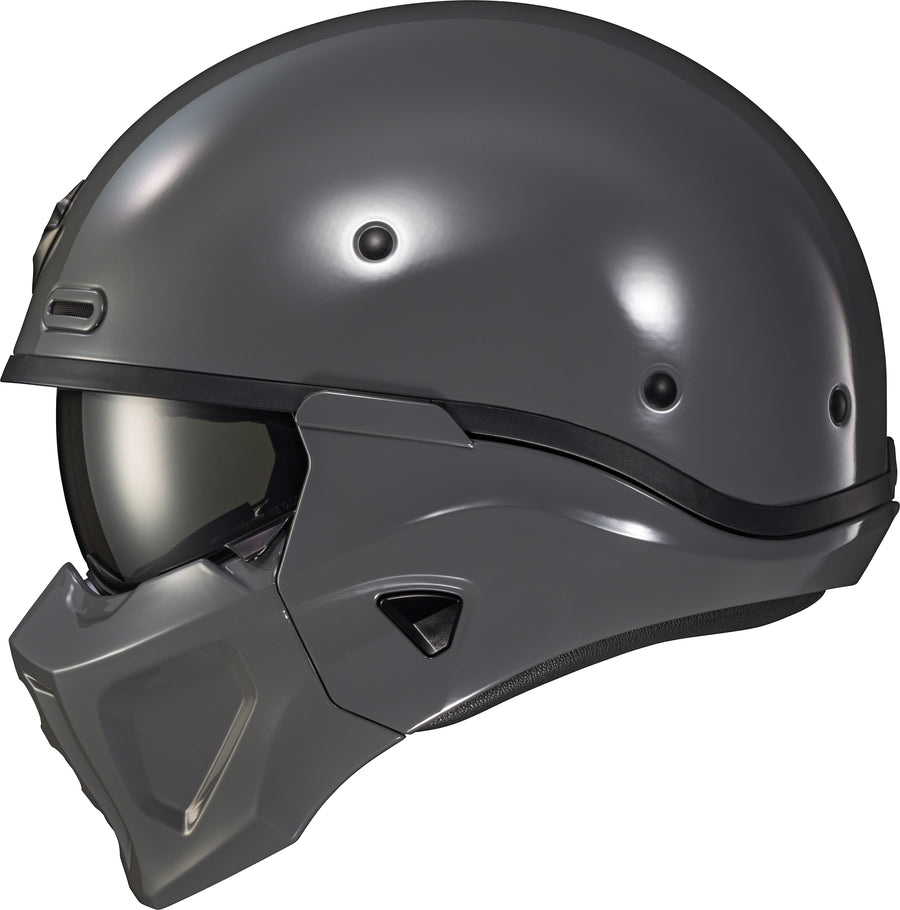 COVERT X OPEN-FACE HELMET CEMENT GREY