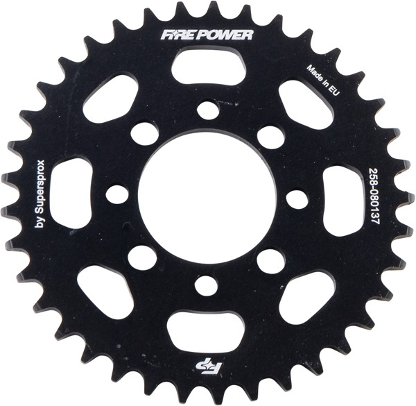 REAR SPROCKET ALUMINUM 37T BLK | FPA-801-37-BLK