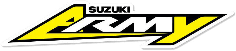 SUZUKI ARMY 4" DECAL | 40-40-200